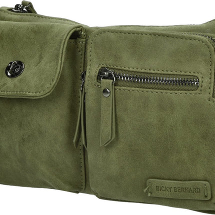 Bicky Bernard Heuptas – Unisex Fanny Pack – Crossbody Heuptas Dames & Heren – Festival Buiktasje Reizen Wandelen