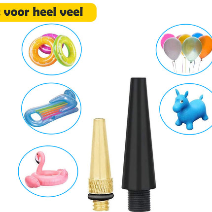 Fietsventiel verschillend - Adapter set fietsventiel 14 stuks - Verloopnippels Fietspomp - 14 Stuks - Adapter Fietsventiel - Ballenpomp - Universeel