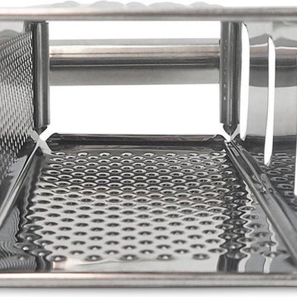 Rasp - Rvs 4 Kanten Multifunctionele Handheld zilver - 8 x 10,5 x 24 cm