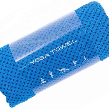 Yoga Handdoek 183x61 cm – Antislip Microvezeldoek | Super Absorberend, Sneldrogend & Hygiënisch | Voor Pilates, Yoga & Sport