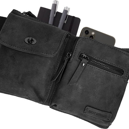 Bicky Bernard Heuptas – Unisex Fanny Pack – Crossbody Heuptas Dames & Heren – Festival Buiktasje Reizen Wandelen