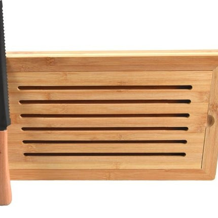 Houten broodsnijplank - Kruimelopvangplank Broodsnijplank -Geen broodmes