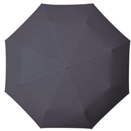 Opvouwbaar paraplu - handopening paraplu - Stevig paraplu met diameter van 100 cm - Grijs