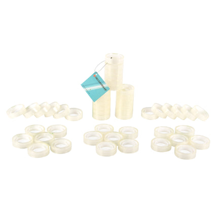 8 Sets Professionele Transparante Verpakkingstape Rol - Karton Tape - 4cm x 1.2cm - 280g - 48 Rollen Plakband