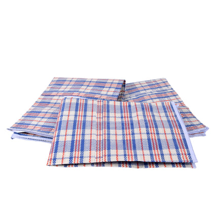 Praktische Opbergtas XXL - 130L Volume - Blauw, Wit & Rood - 3x Rits Opbergtassen - Ideaal voor Kleding en Speelgoed