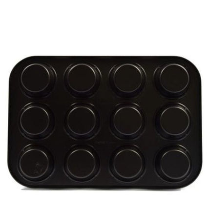 Muffinvormpjes 12 cups met Antiaanbaklaag 
