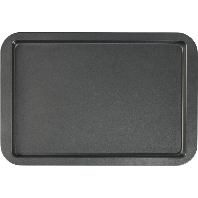 Platte bakvorm / bakplaat rechthoekig, 33cmx23x2cm | anti-aanbak bakplaat medium