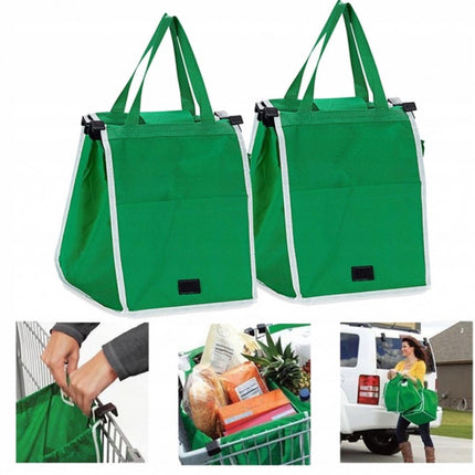 Opbergtas 30 liter | Big shopper Jumbo shoppers | Reistas extra groot | Grote boodschappentas | Zak geruit | Mega tas | Wastas | Boodschappentas met rits – 2 stuks -