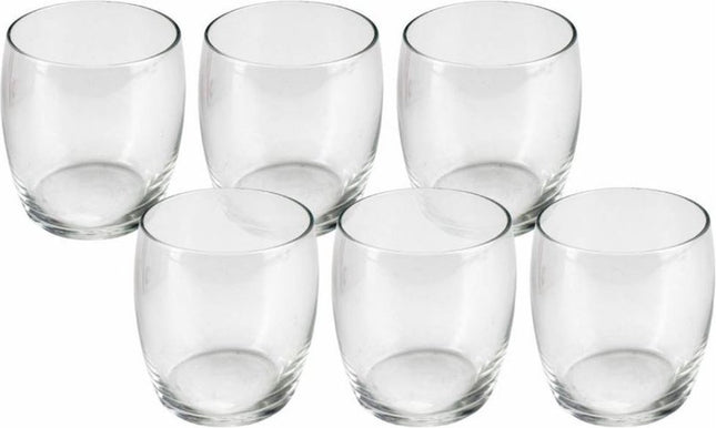 Drinkglazen 6 stuks in de verpakking - waterglazen van 390 ml - Chique WaterGlazen/SapGlazen (Set Van 6)