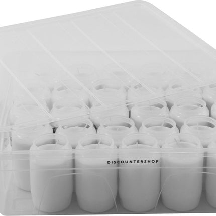 Opbergbox Transparant - 38 cm - Polypropeen - Opberger - Opbergbakken - Opbergdoos -12liter -40x32x11 CM