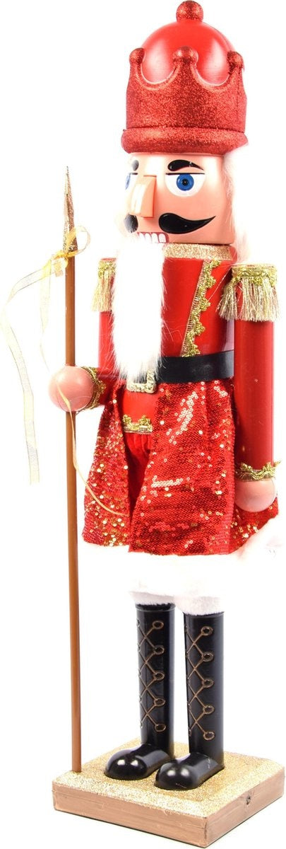Notenkraker XL 80CM -Notenkraker kerst - notenkrakers-notenkraker ballet - notenkraker pop - notenkraker pop groot