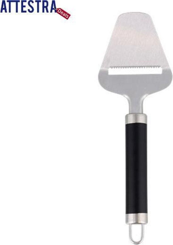 Redstone Kaasschaaf - Zwart / Zilver - RVS - 23,8cm
