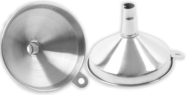 Trechter Set voor Keuken of voor andere klusjes 2 stuks – RVS Keukengerei trechterset