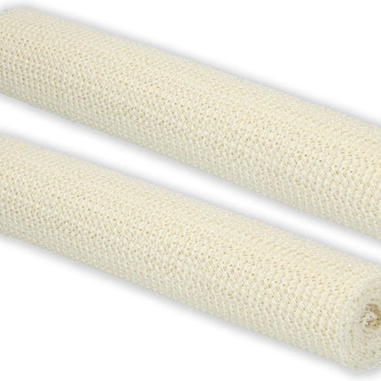 Multifunctionele Non Slip Gripmat – Wit – 30x150cm 2 stuks in de verpakking | Niet Klevende Antislipmat Gaas Patroon voor Bureaus en Keukenlades