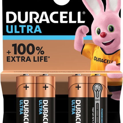 BATTERIJ UPOWER AA/LR6 - 4 stuks - 100% Extra life