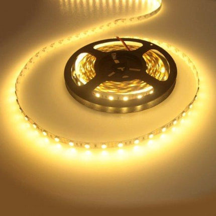 5M Ledstrip - Warm wit - Dimbaar - 300 LED - Met Adapter
