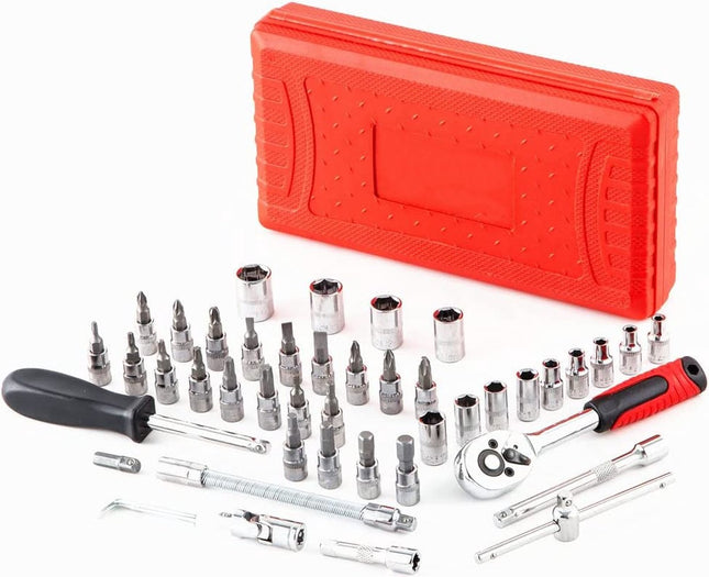 Auto & Huishoud Gereedschapset 46pcs - Monteur - Huishoudelijke - Gereedschapset