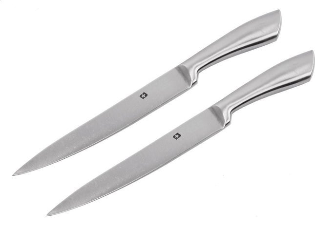 Vleesmes 2x - RVS vleesmees 33.5 cm - 2 stuks