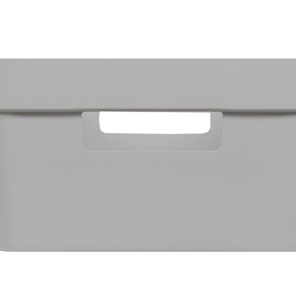 4 stuks opbergmand met handvatten - Opbergbox kopen - Opbergbakjes kopen - Opbergbak - Gereedschapsbak 4 stuks - afmeting 200 mm x 140 mm x 80mm 