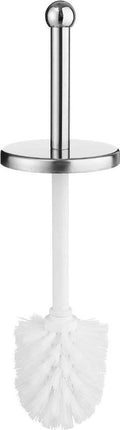 Toiletborstel met houder roestvrijstalen toiletborstel 38,8 cm Diameter 10,1 cm