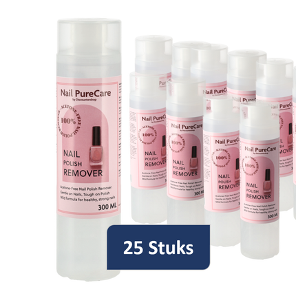 Professionele Nagellakremover Zonder Aceton – 300ml | Acetonvrij, Vegan, Hydraterend & Diervriendelijk