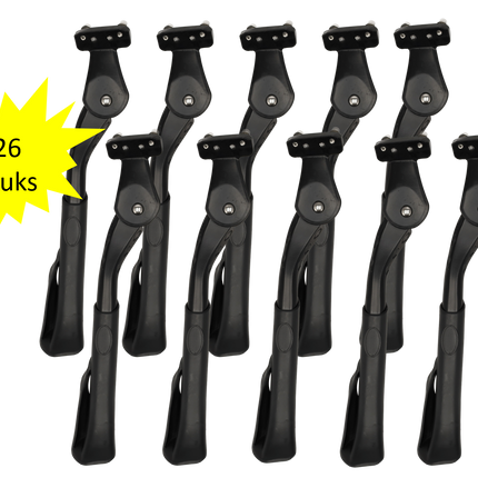 Fietsstandaard Achtervork Verstelbaar 16-24 Inch – Enkele Zijstandaard voor Kinderfiets, Vouwfiets, Mountainbike & E-Bike | Extra Stevige Fietsaccessoire