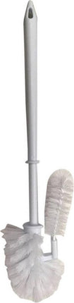 Toiletborstel 2 stuks met randreiniger 38 cm wit