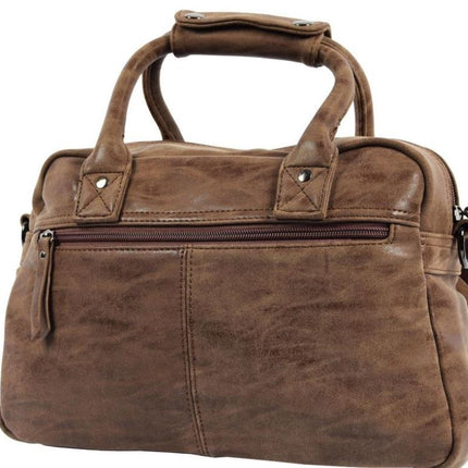 Bicky Bernard Handtas omhang Hand & Schoudertas Western Bag Bruin