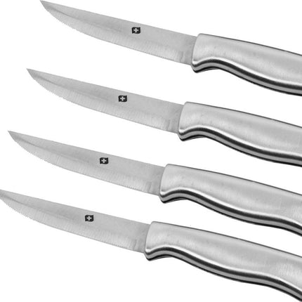 Steakmes 8 stuks 22.5cm - RVS steakmes 8 stuks