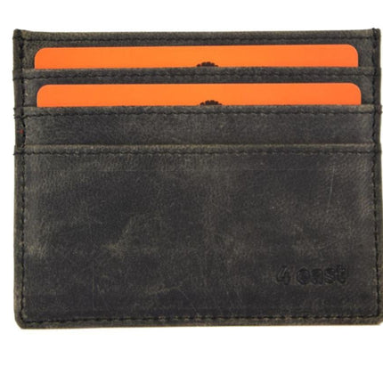 Leren Kaarthouder Mannen & Vrouwen – RFID Pasjeshouder 8 Kaarten – Anti-Skim Portemonnee – Creditcardhouder Unisex Leer