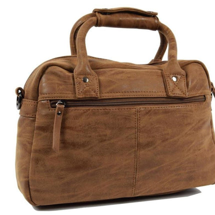 Bicky Bernard Handtas omhang Hand & Schoudertas Western Bag Camel - Cognac