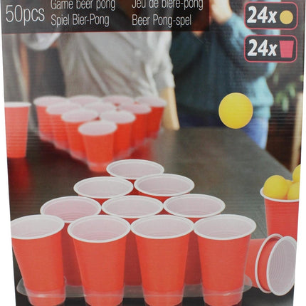 Beer Pong Set XL - 50 delig