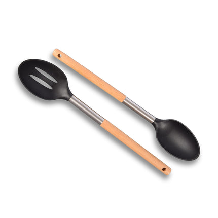 Durable Duo Van Bruin/Zwart Opschepper | Houten Grip | Multifunctioneel Keukengerei
