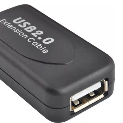 Discountershop® USB verlengkabel - USB2.0 - 10 meter snelheden tot 480 Mbit/s actieve USB2.0 poort die minimaal 500 mA