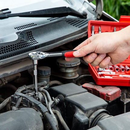 Auto & Huishoud Gereedschapset 46pcs - Monteur - Huishoudelijke - Gereedschapset