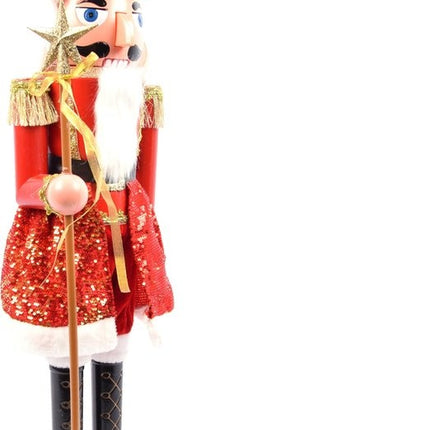 Notenkraker XL 80CM -Notenkraker kerst - notenkrakers-notenkraker ballet - notenkraker pop - notenkraker pop groot