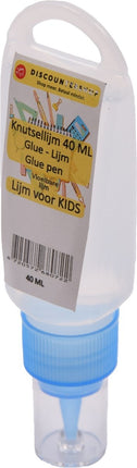 Discountershop 4 Stuks Knutsellijm 40ml Kinderlijm - Knutselen - Goedkope knutsellijm |Alleslijm