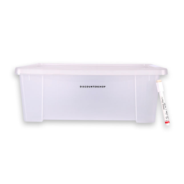 Opslagbox | Opbergdoos | Opbergdoos met deksel | 165 gm | 11 liter | Kunststof | Stapelbare opbergdoos | 39cm*28cm*13.50cm 