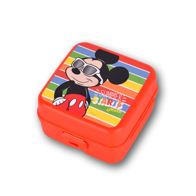 Broodtrommel kind | 14cm*8cm*14cm | Lunchtrommel | Rode | Brooddoos | kunstof | 1.5 liter