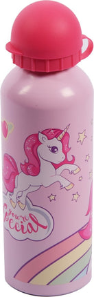 Eenhoorn Beker en Broodtrommel - 450 ml - Roze