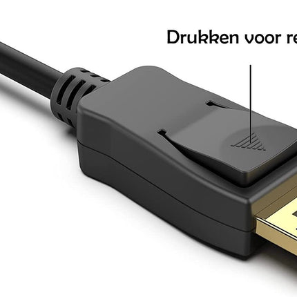 Kabel displayport naar displayport kabel DP kabel - Kabel 4K - 2meter