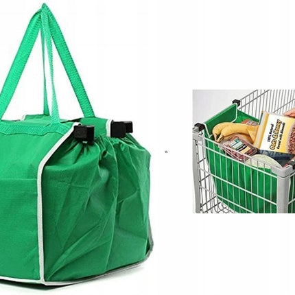 Opbergtas 30 liter | Big shopper Jumbo shoppers | Reistas extra groot | Grote boodschappentas | Zak geruit | Mega tas | Wastas | Boodschappentas met rits – 2 stuks -