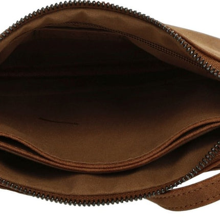 Bicky bernard schoudertas 2 Vaks tasje - telefoontas Camel- BB66661