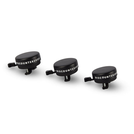 Fietsbel Zwart Staal 5.5 cm – Universele Fietsbel voor Racefiets, MTB, Stadsfiets & Kinderfiets | Beste Goedkope Fietsbel | Fietsaccessoires Aluminium