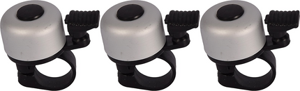 Fietsbel Aluminium Grijs – Ø55 mm – Universele Fietsbel voor Racefiets, Kinderfiets & Stadsfiets – Helder Geluid – Beste Fietsaccessoire