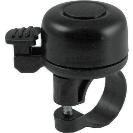 Zwarte Mini Fietsbel 3 cm – Goedkope Universele Fietsbel voor Racefiets, Kinderfiets & Stadsfiets – Beste Fietsbel Geluid