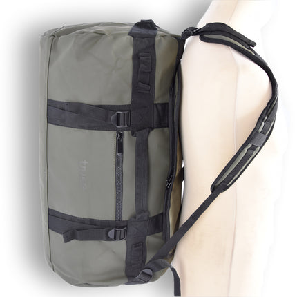 Duurzame Olive Rugtas - Perfecte Wanderrugzak en Reisrugzak met 50L Volume - 55cm x 30cm 