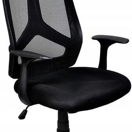 Ergonomische Bureaustoel - Volwassenen - Verstelbaar - Netbekleding - Zwart