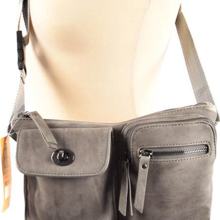 Bicky Bernard Heuptas – Unisex Fanny Pack – Crossbody Heuptas Dames & Heren – Festival Buiktasje Reizen Wandelen