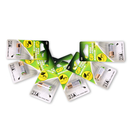 1 set van 6 stuks | 23A alkaline | Batterijen | alkaline batterijen |  12V 